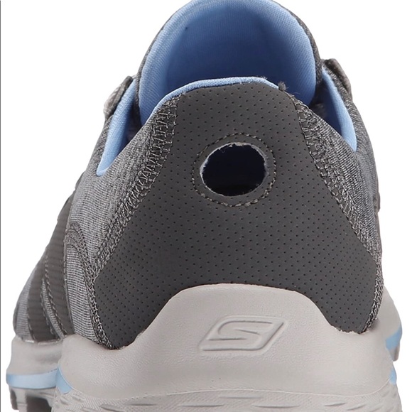Skechers Go Walk 2 Golf Shoes Sneaker Grey Size 6 - Picture 6 of 9